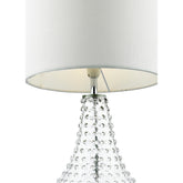 Kristina Hobnail Table Lamp Clear Glass